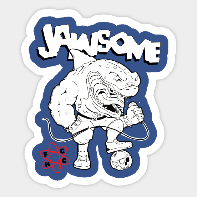 jawsome hc Sticker by rafzombie